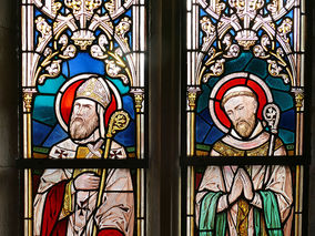 Die Chorfenster in der Stadtpfarrkirche St. Crescentius in Naumburg (Foto: Karl-Franz Thiede)